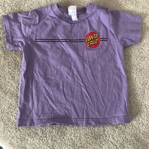 Santa Cruz Kids Purple Tee 4T